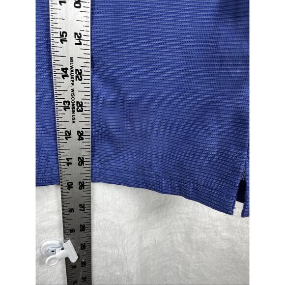 Florida Gator Game Day Dress Shirt Size Medium Women's Button Up Blue Short Slev - Picture 8 of 11